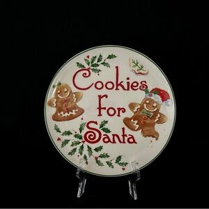 LENOX Festive 'Cookies for Santa' Plate
